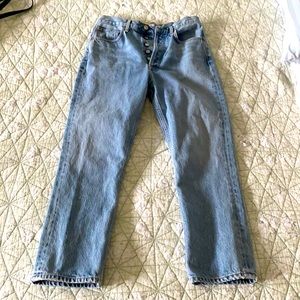 Riley high rise straight crop renewal